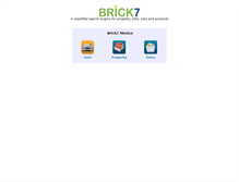 Tablet Screenshot of brick7-mx.com